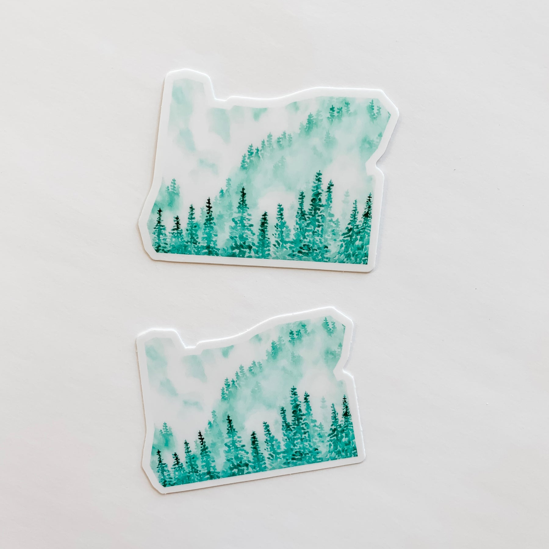 Sticker Bush Oregon Oregon State Forest Green Sticker Decal – Wildflower Paper Company